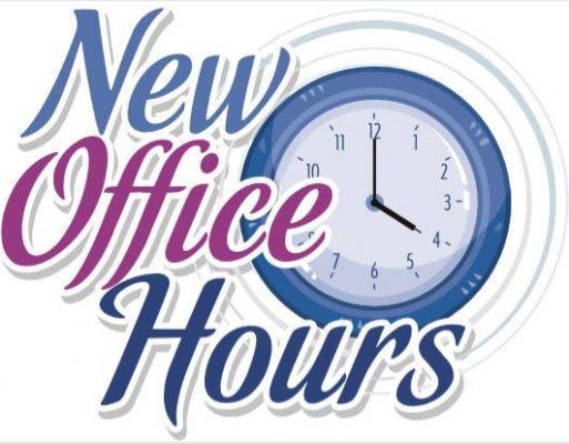 New Office Hours